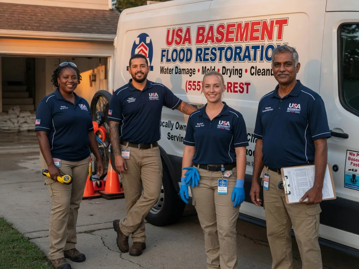 Basement Flood Cleanup company in Strong, ME